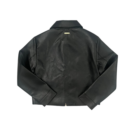 Jason Wu Black like leather Jacket - Picture 3 of 9